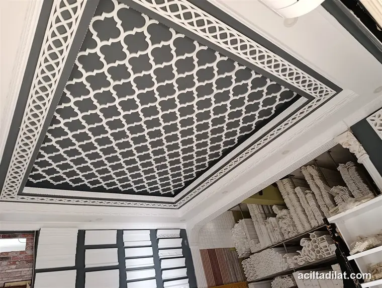 Dekoratif Tavan — Kartonpiyer Modeli — Alanya tavan & aydınlatma